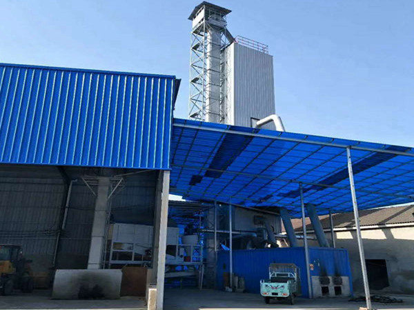 富裕達(dá)在湖北黃岡建立的糧食烘干塔現(xiàn)在